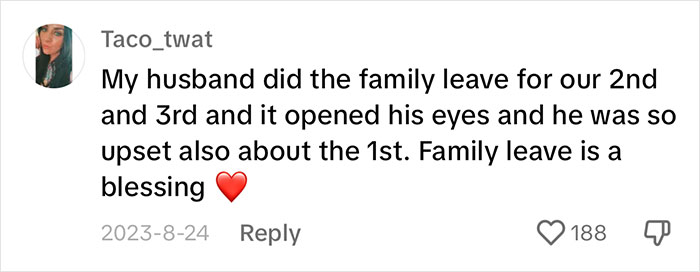 "110% Of That Is Because Of My Wife": Dad Takes PTO Over Kid's Birth, Gets Overwhelmed With Chores "110% Of That Is Because Of My Wife": Dad Takes PTO Over Kid's Birth, Gets Overwhelmed With Chores