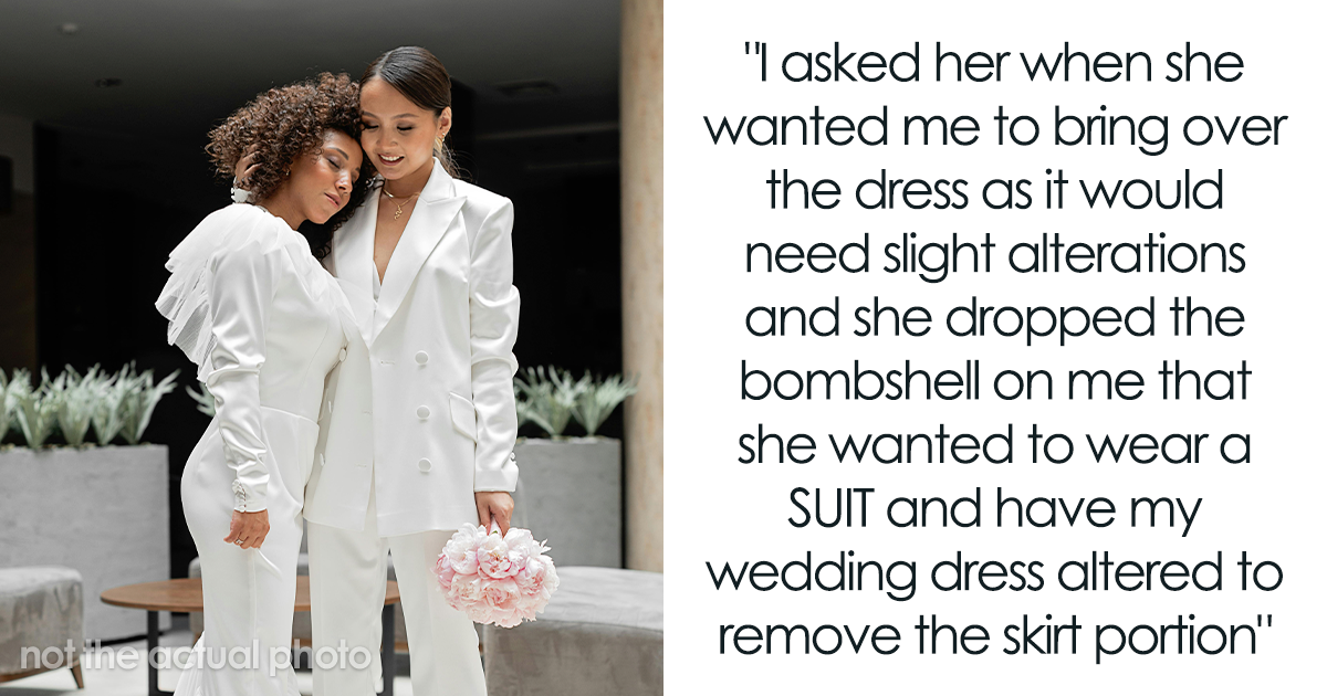 Woman's Called Unsupportive When She Says No To Her Wedding Dress Being Turned Into A Corset - Vimarsana News