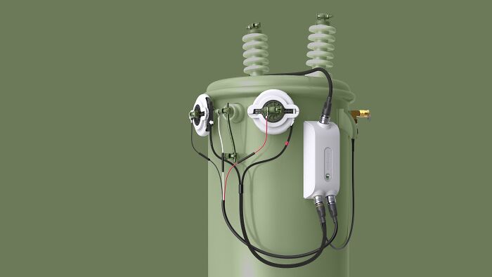 "Ubigrid™ Dtm+ (Distribution Transformer Monitor + Oil Temperature And Pressure)" By Ubicquia