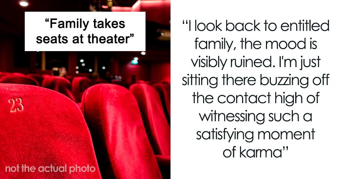 Family Regret Taking Someone Else’s Theater Seats After They See What Seats They Got