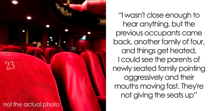 Entitled Family Takes Reserved Theatre Seats, Gets Instant Karma