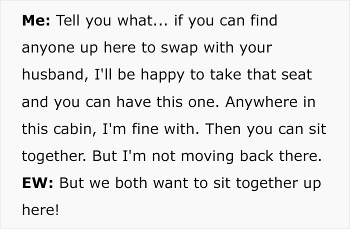 “Are You Kidding Me?”: Man Refuses To Give Up Business Class Seat Over Entitled Woman’s Demands “Are You Kidding Me?”: Man Refuses To Give Up Business Class Seat Over Entitled Woman’s Demands