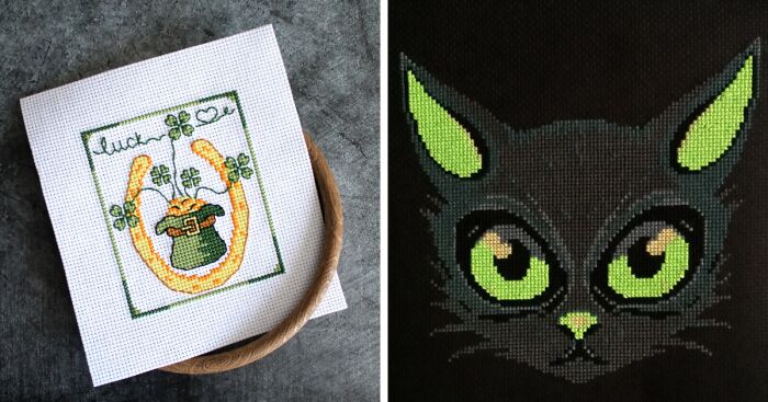 My New Cross Stitch Patterns For Inspiration (20 Pics)