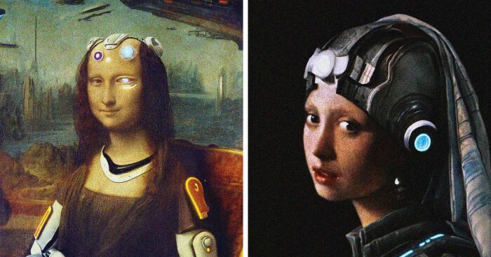 I Recreated 10 Famous Paintings Using Ai As If They Were From The Future