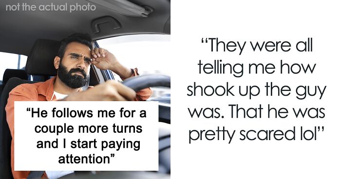 “I Know He’s On The Phone With 911”: Guy Teaches Jerk Driver A Lesson For Following Him Home