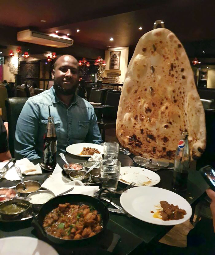 This Naan Bread I Had In The UK