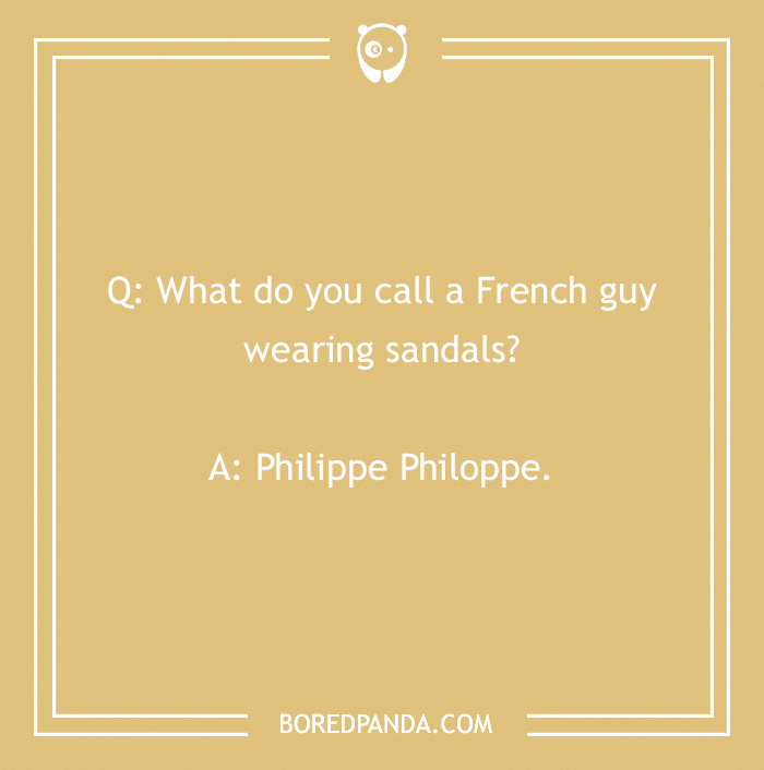 103 French Jokes That You Might Find Très Charmante
