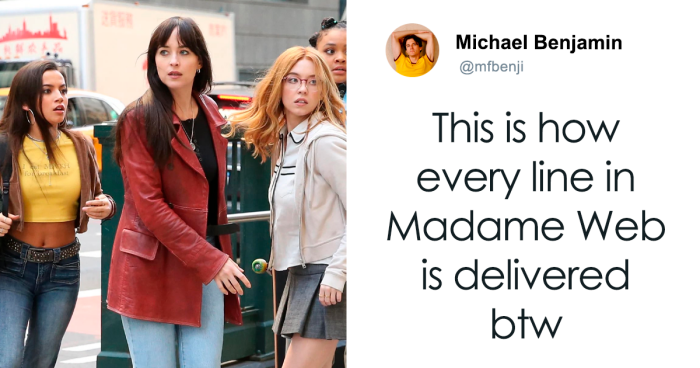 “Madame Web” Might Be Bad But At Least It Inspired These 30 Hilarious Jokes