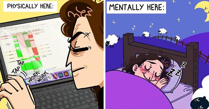 Artist Illustrates Her Relationship, Everyday Life, And Funny Situations In 25 Comics