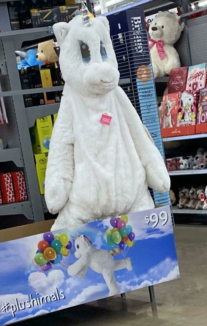 The New Walmart Valentine's Bear Looks A Little Deflated