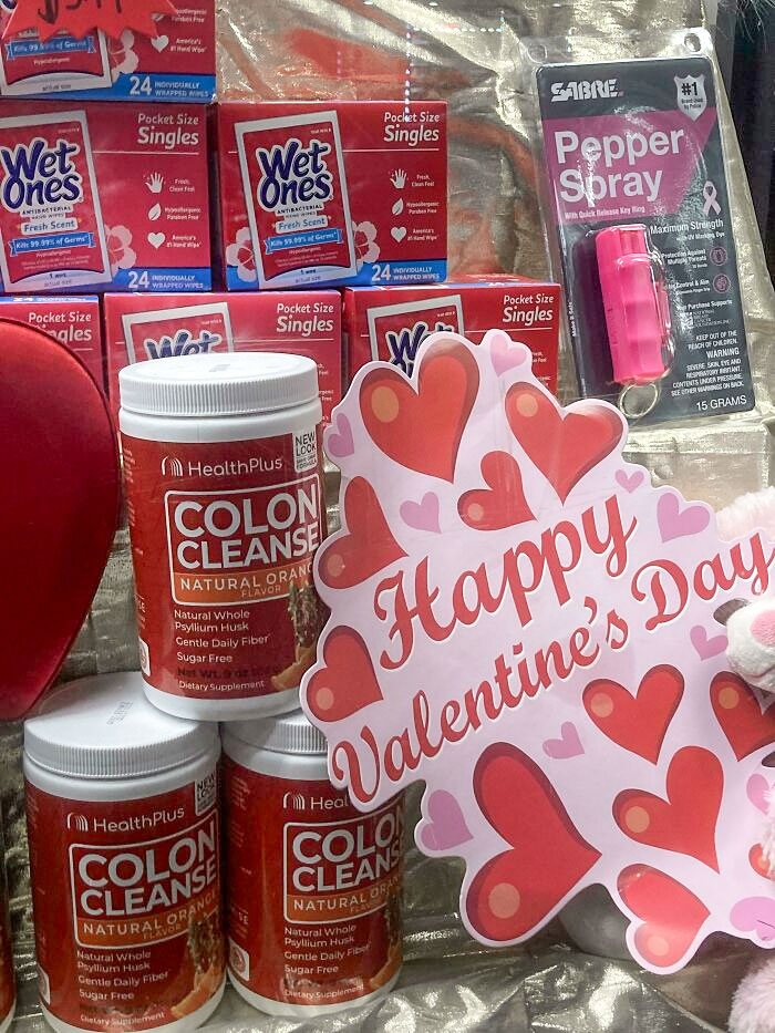 This Valentine's Day Window Display At A South Brooklyn Pharmacy