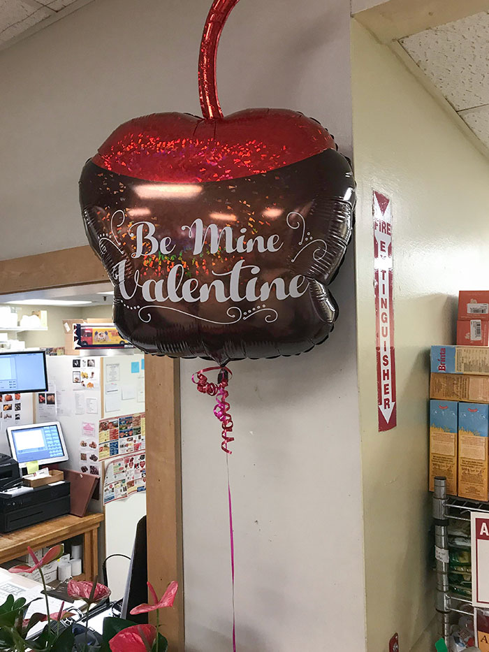 There Was An Attempt To Make A Valentine’s Day Balloon