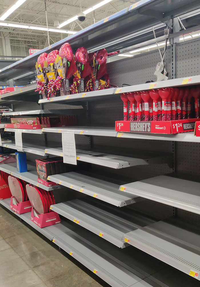 There's Valentine's Day Candy Out Already