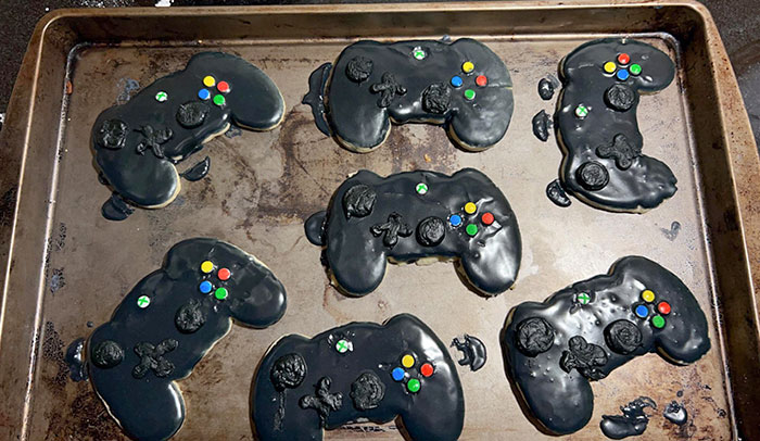 Controller Cookies For My Boyfriend's Valentine's Day Gift