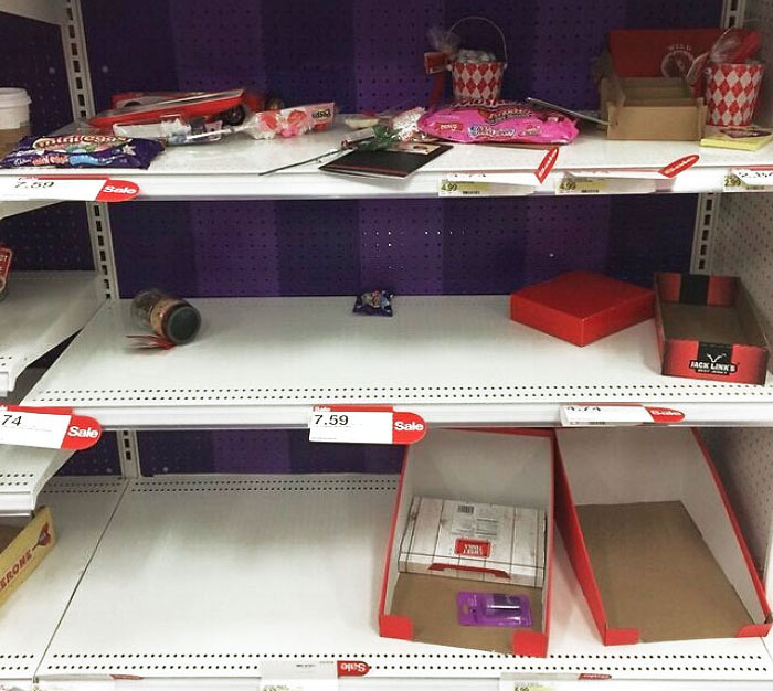So You're Saying The Day Before Valentine's Day Is Not A Good Day To Buy Your Kids Something  