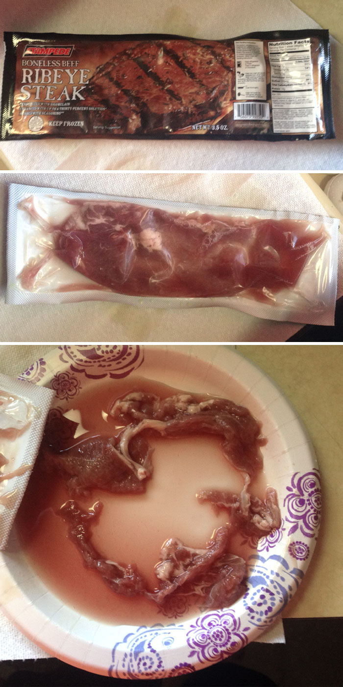 I Thought I Was Being Frugal By Buying A Steak From The Dollar Store