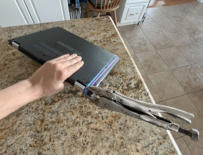 My Dad Dropped His Laptop, And This Is How He’s Fixing It