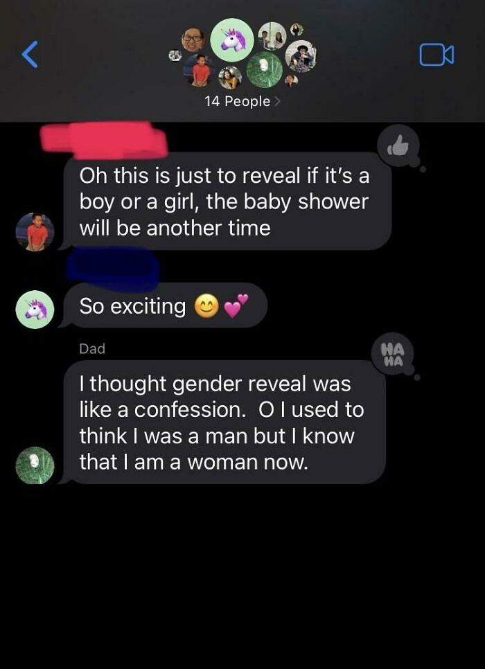 My Dad Thought My Brother’s Gender Reveal Party Was Him Coming Out As Transgender
