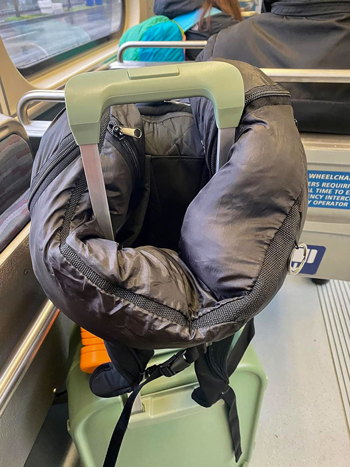 Pack Smarter With This Genius Clothes-Stuffed Pillow that Doubles As Extra Luggage