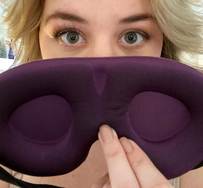 Comfort And Darkness In A Snap With A Plush 3D Sleep Eye Mask, Perfect For Zen Travel Naps