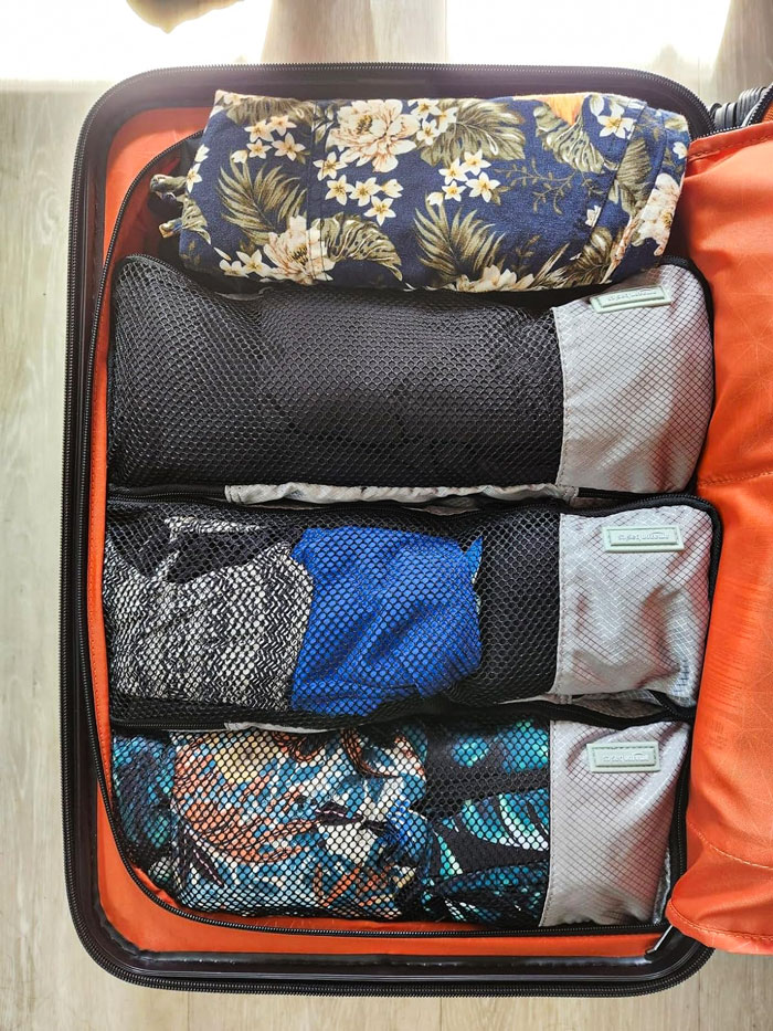 Never Worry About Messy Luggage Again With The Packing Cubes Set, Your New Best Friend For Organized Travel