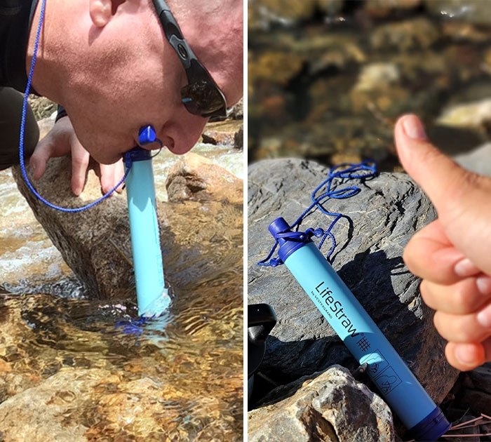 Turn Any Water Source Into Drinkable H2o With The LifeStraw, Perfect For Outdoorsy Jet-Setters