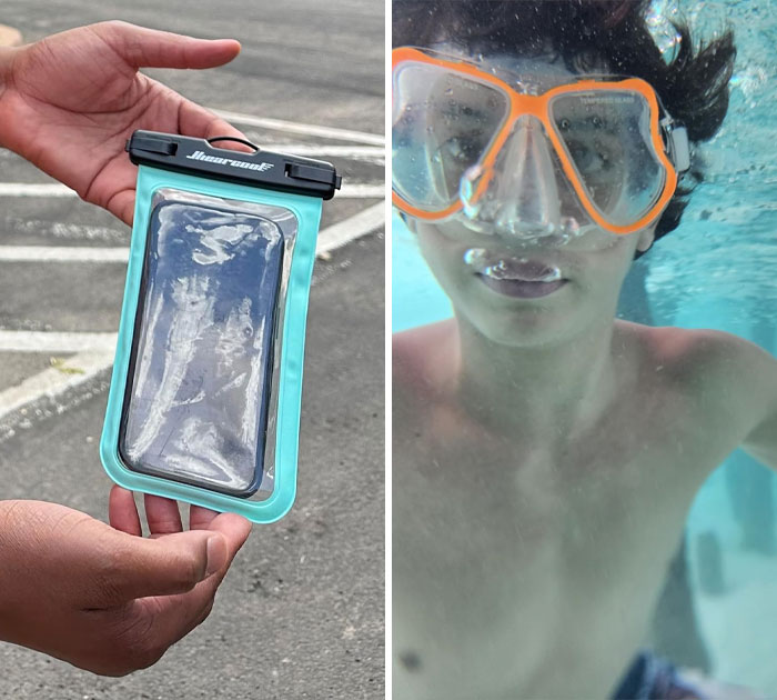 Keep Your Phone Dry And Pics Crystal Clear With This Genius Waterproof Pouch