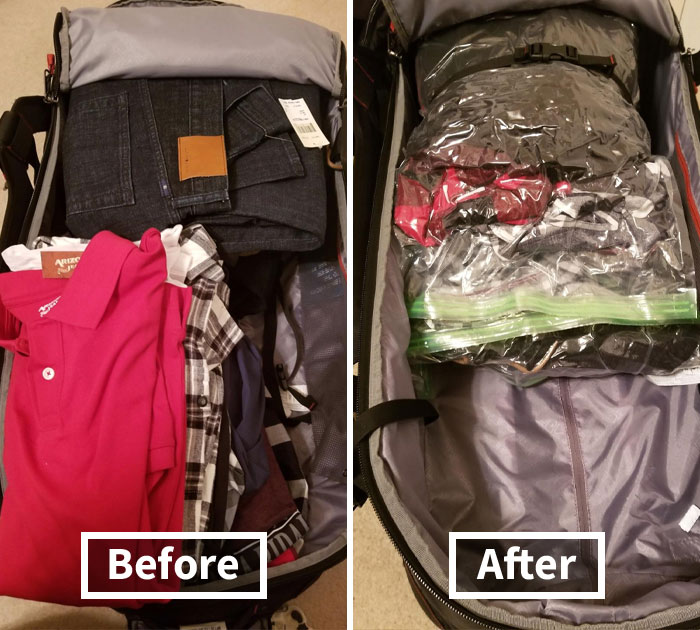 Boost Your Packing Game With The Chestnut Space Saver Bags, No Vacuum Needed!