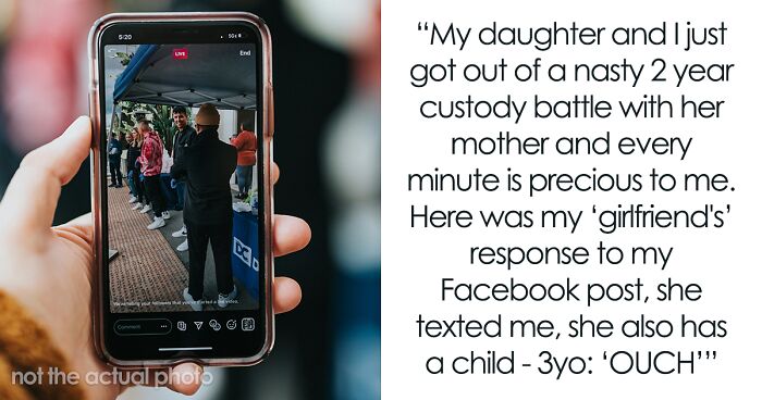 Woman Gets Insulted Over Her BF’s Photo With His 4 Y.O. Daughter, He Gets Mad At Her