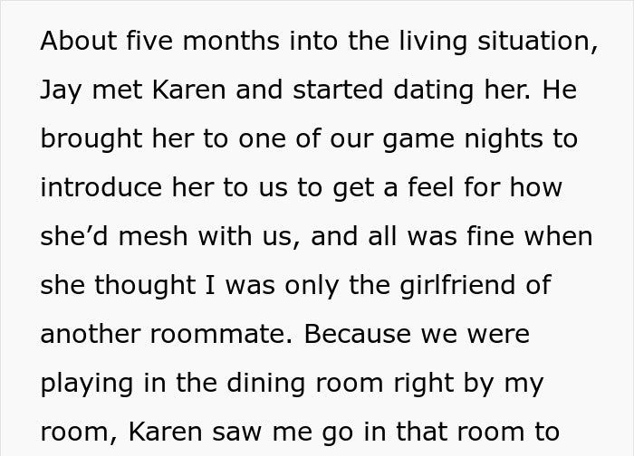 Roommate’s GF Wants The Only Woman In The Household Out, Gets Herself Dumped Instead Roommate’s GF Wants The Only Woman In The Household Out, Gets Herself Dumped Instead