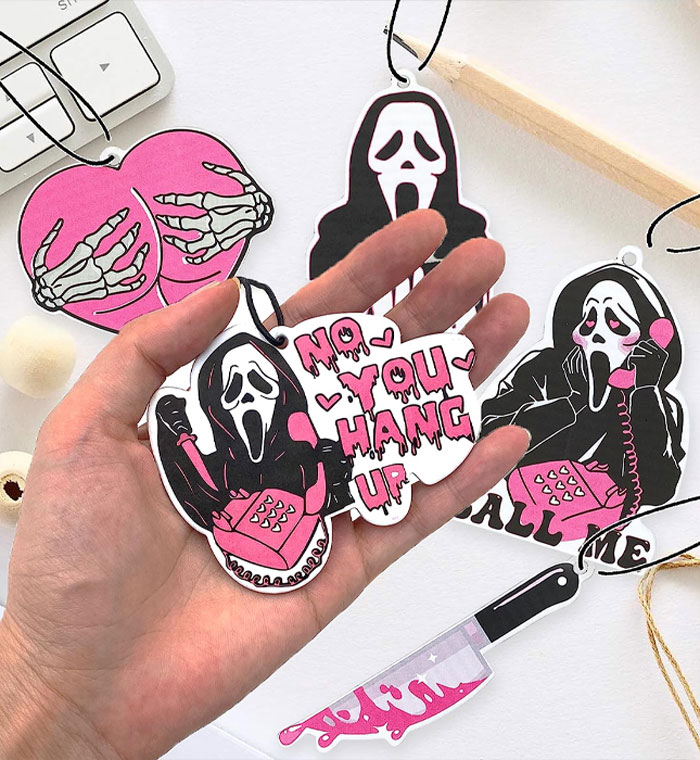 Spook, Sparkle & Scent Up Your Ride With Pink Ghost Car Air Fresheners That Are Just Boo-Tiful!