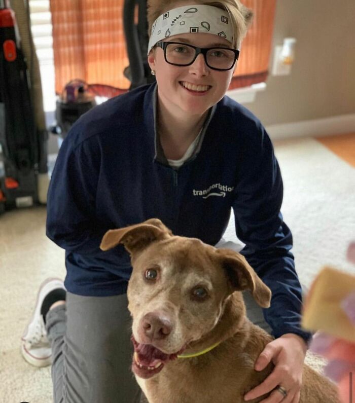 Shelter Dog Was Overlooked For Almost A Decade Until She Found Her Person Shelter Dog Was Overlooked For Almost A Decade Until She Found Her Person