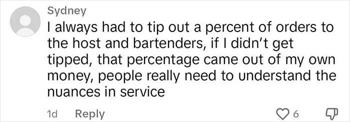 “Brilliant Response”: Waitress Praised For Defending Herself From Non-Tippers “Brilliant Response”: Waitress Praised For Defending Herself From Non-Tippers