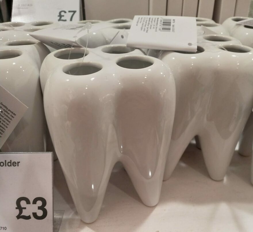 This Toothbrush Holder...with No Drain Holes. Imagine The Slime