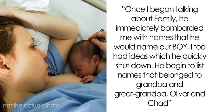 Dad Chooses Baby’s Name Saying It’s Meaningful To Him, Mom Can’t Bring Herself To Say It Out Loud