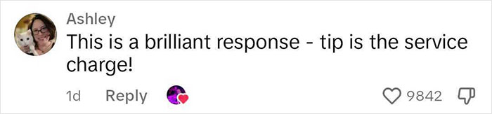 “Brilliant Response”: Waitress Praised For Defending Herself From Non-Tippers “Brilliant Response”: Waitress Praised For Defending Herself From Non-Tippers