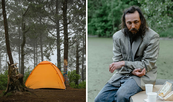 Entitled People Destroy Homeless Person’s Shelter, Gets Them Trapped For An Hour