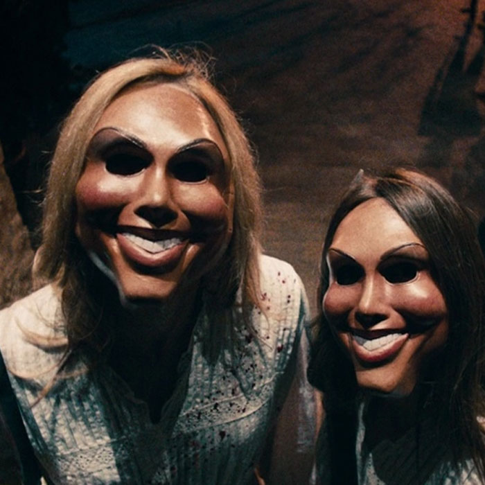 Person wearing masks from The Purge