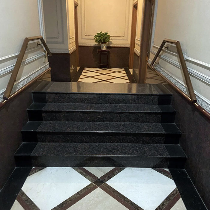 Arbitrary Stairs In The Middle Of A Hallway