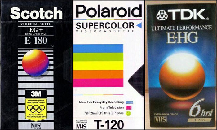 Do You Remember Using These Exact Video Tapes?