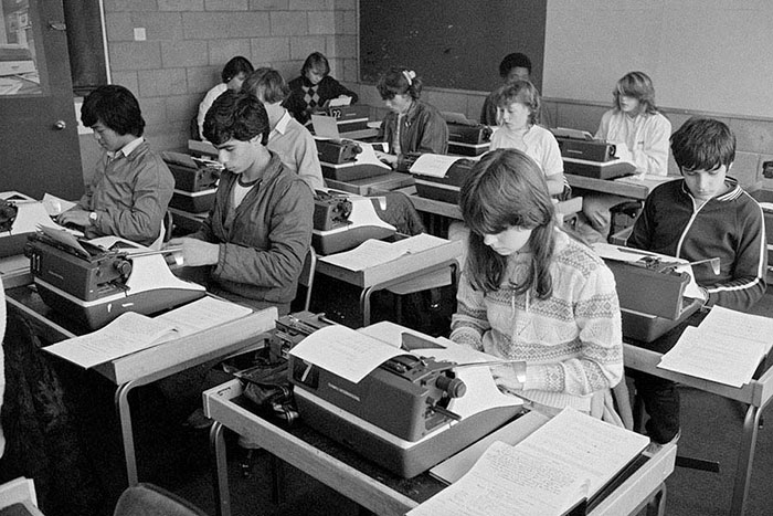 Did You Learn To Type On A Typewriter Or A Computer Keyboard?