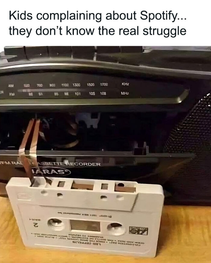 The Real Struggle In The 70s And 80s, Maybe Even 90s