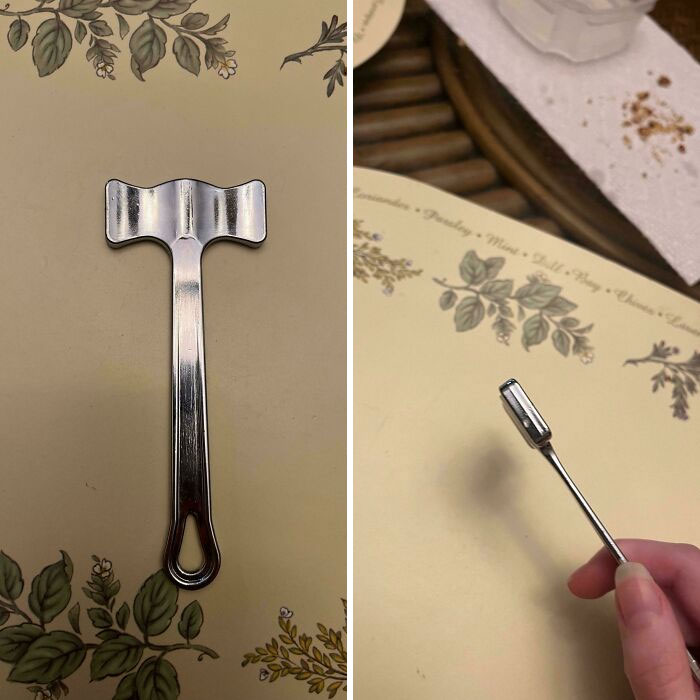 Wierd Hammer-Shaped Thing With Flat Edges