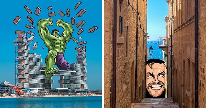 65 Creative Illustrations Drawn On Scenic Photos By Robin Yayla (New Pics)