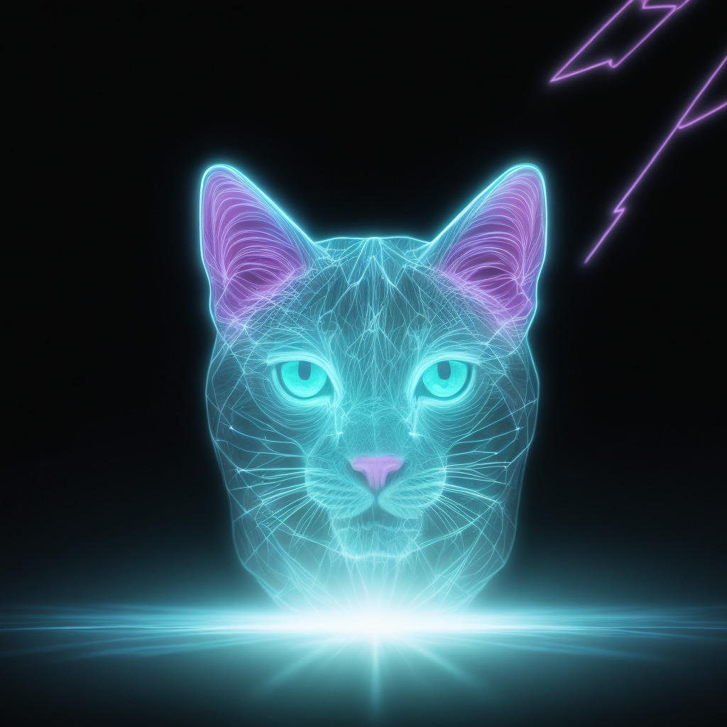 I Generated A Holographic Projection Of A Cat With Ai And It Looks Awesome!