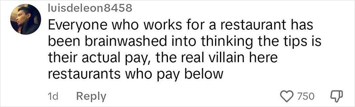 “Brilliant Response”: Waitress Praised For Defending Herself From Non-Tippers “Brilliant Response”: Waitress Praised For Defending Herself From Non-Tippers
