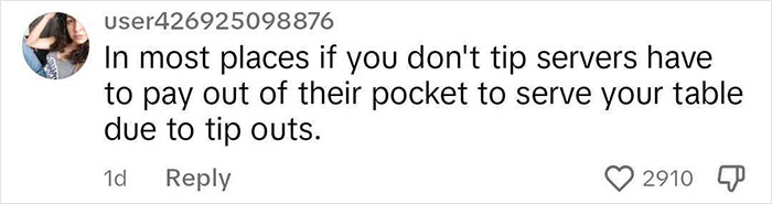 “Brilliant Response”: Waitress Praised For Defending Herself From Non-Tippers “Brilliant Response”: Waitress Praised For Defending Herself From Non-Tippers