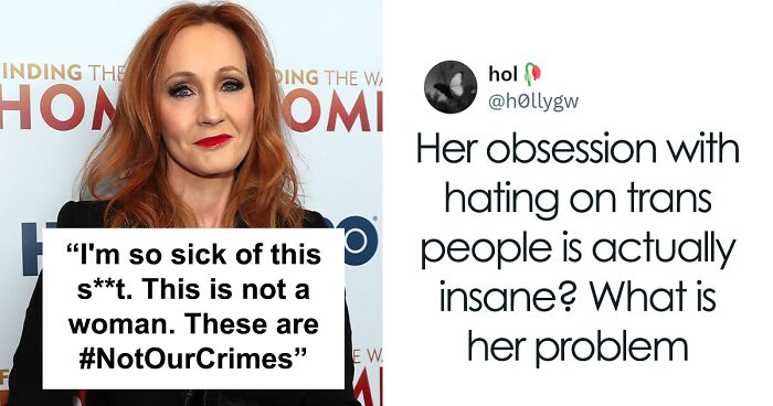 “This Is Not A Woman”: J.K. Rowling Posts Outrage Over News Headlines About Transgender Murderer