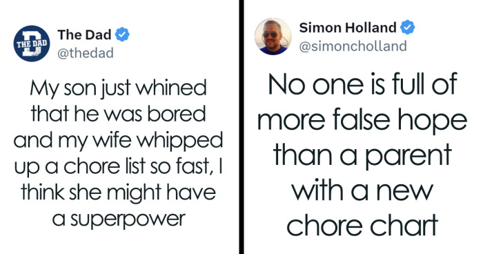 30 Instances Parents Couldn’t Make Children Do Chores, And Shared This Experience In Funny Tweets