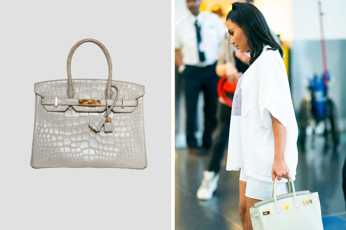 Kim Kardashian Carries Rare Hermès Handbag Worth About $300K